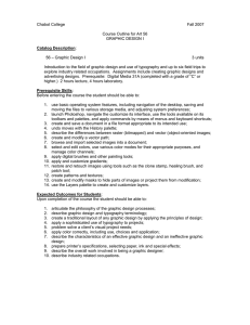 Chabot College  Fall 2007 Course Outline for Art 56