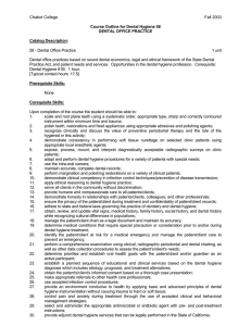 Chabot College Fall 2003  58 - Dental Office Practice