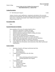 Chabot College Fall  2001 Course Outline for Early Childhood Development 55