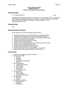 Chabot College Fall, 2010 Course Outline for Health 8