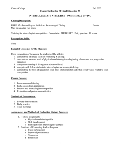 Chabot College  Fall 2003 Course Outline for Physical Education 37