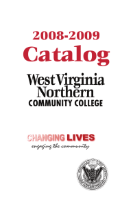 Catalog 2008-2009 CHANGING LIVES