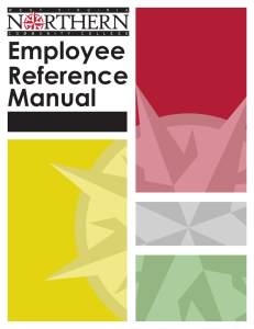 Employee Reference Manual