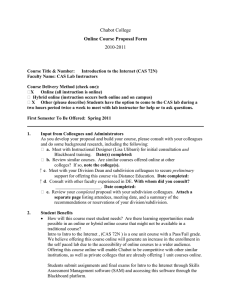 Chabot College 2010-2011 Online Course Proposal Form