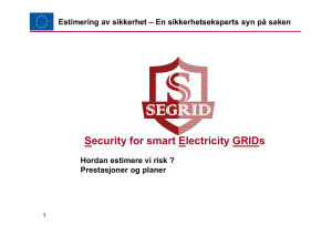 Security for smart Electricity GRIDs