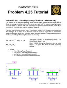 Problem 4.25 Tutorial ENGR/MTH/PHYS 25