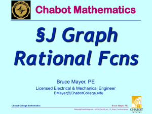 §J Graph Rational Fcns Chabot Mathematics Bruce Mayer, PE