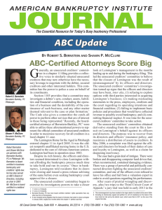 G ABC Update ABC-Certified Attorneys Score Big B