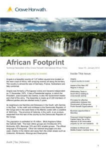 African Footprint Crowe Horwath