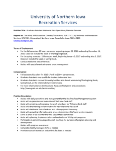 University of Northern Iowa Recreation Services •
