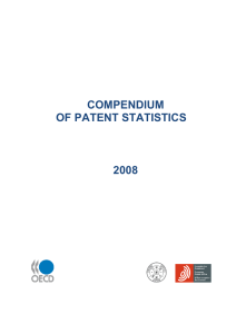 COMPENDIUM OF PATENT STATISTICS 2008