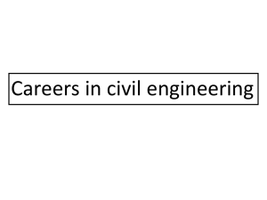 Careers in civil engineering