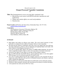 Oregon Processed Vegetable Commission