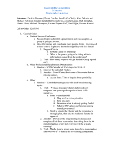 Basic Skills Committee Minutes September 9, 2014
