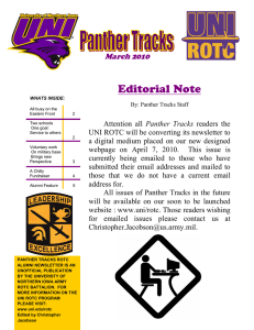 Editorial Note  March 2010