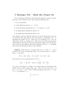 C Roettger, S15 – Math 165, Project 3A