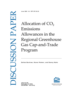 DISCUSSION PAPER Allocation of CO Emissions