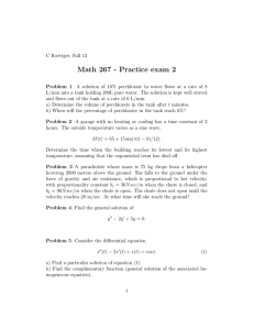 Math 267 - Practice exam 2