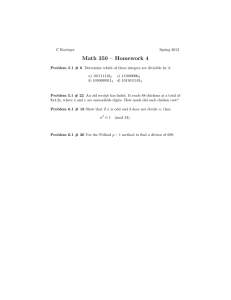 Math 350 – Homework 4