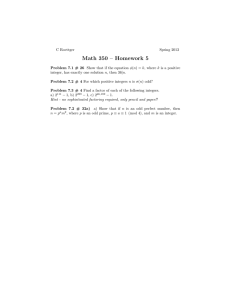 Math 350 – Homework 5