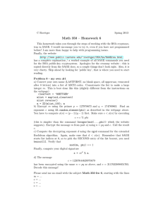 Math 350 – Homework 6