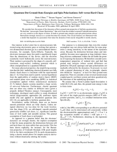 Quantum-Dot Ground-State Energies and Spin Polarizations: Soft versus Hard Chaos