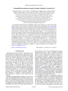 Nonequilibrium quantum transport through a dissipative resonant level Chung-Hou Chung, Gleb Finkelstein,