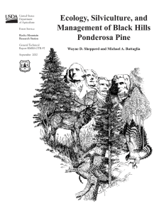 Ecology, Silviculture, and Management of Black Hills Ponderosa Pine