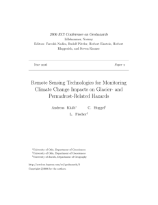 2006 ECI Conference on Geohazards