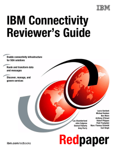 IBM Connectivity Reviewer’s Guide Front cover