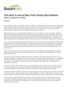 True Grid: A look at New York’s Smart Grid Initiative