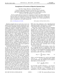 Entanglement of Formation of Bipartite Quantum States Kai Chen, Sergio Albeverio,