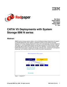Red paper CATIA V5 Deployments with System Storage IBM N series