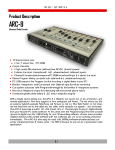 ARC-8 Product Description