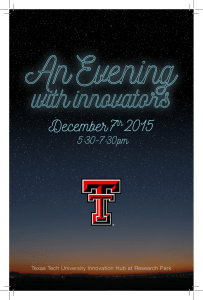 Texas Tech University Innovation Hub at Research Park