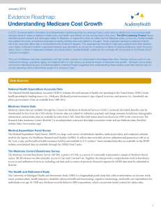 Evidence Roadmap: Understanding Medicare Cost Growth  January 2015