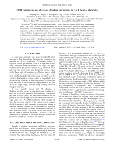 NMR experiments and electronic structure calculations in type-I BaAlGe clathrates