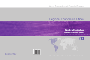 12 Regional Economic Outlook Western Hemisphere World Economic and Financial Surveys