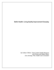 Bellin Health: Living Quality Improvement Everyday