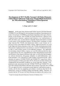 Development of 3D T-Trefftz Voronoi Cell Finite Elements