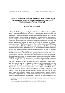 T-Trefftz Voronoi Cell Finite Elements with Elastic/Rigid