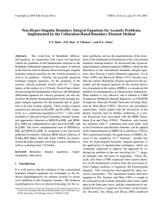 Non-Hyper-Singular Boundary Integral Equations for Acoustic Problems,