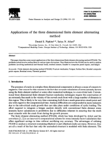 Applications  of  the  three  dimensional method