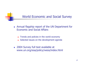 World Economic and Social Survey