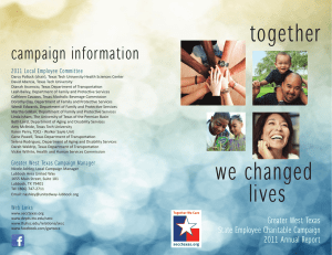 together campaign information 2011 Local Employee Committee