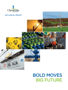 BOLD MOVES BIG FUTURE 2011 ANNUAL REPORT