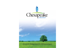 Chesapeake Energy Corporation 2006 Annual Report