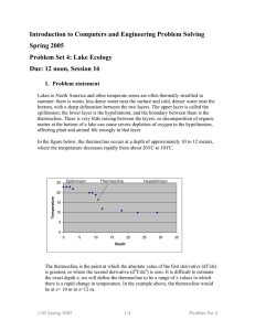Introduction to Computers and Engineering Problem Solving Spring 2005