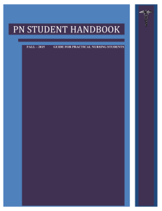 PN STUDENT HANDBOOK