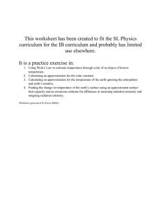 This worksheet has been created to fit the SL Physics